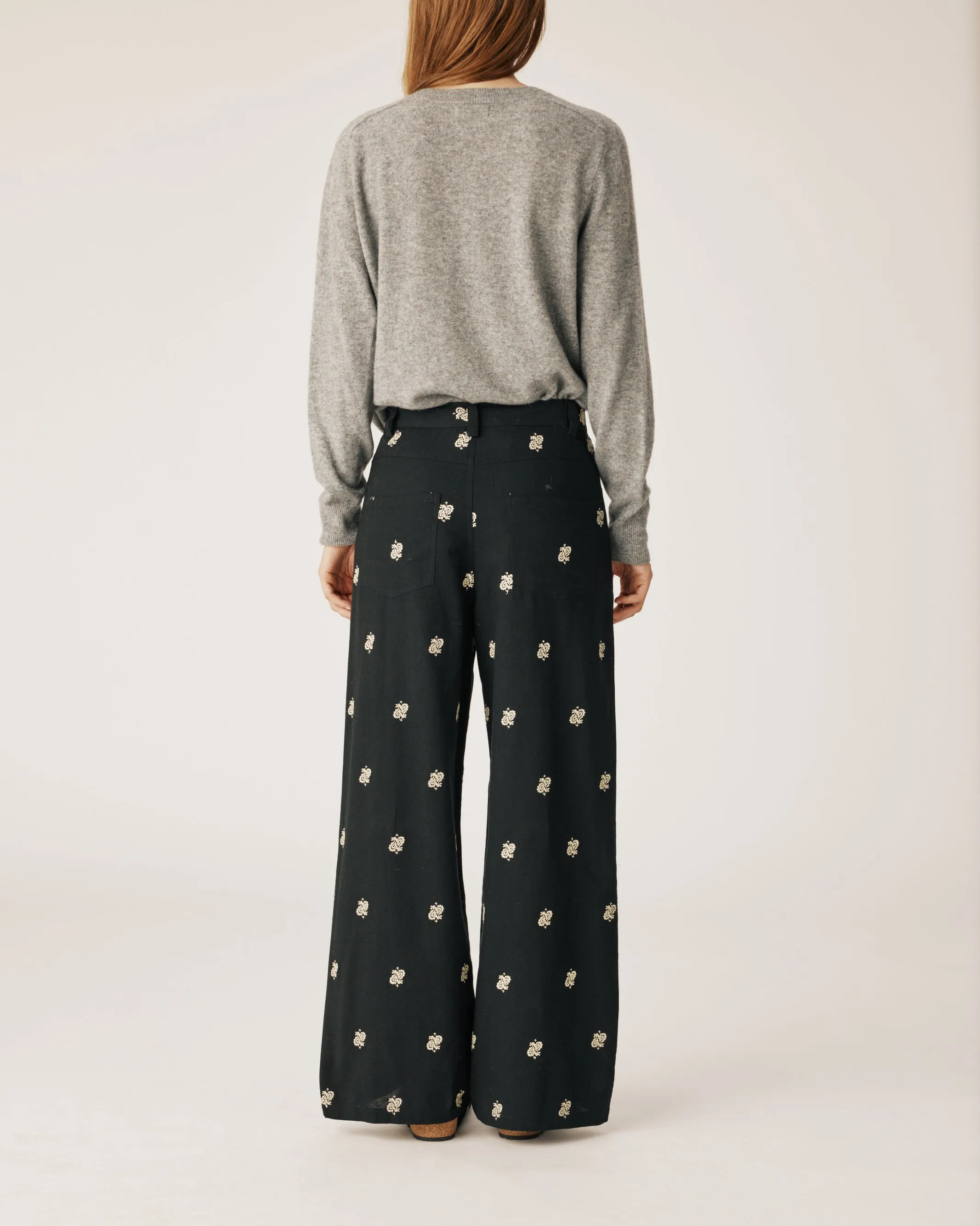 Black Paisley Pants sold by Arizona Love product image thumbnail 2