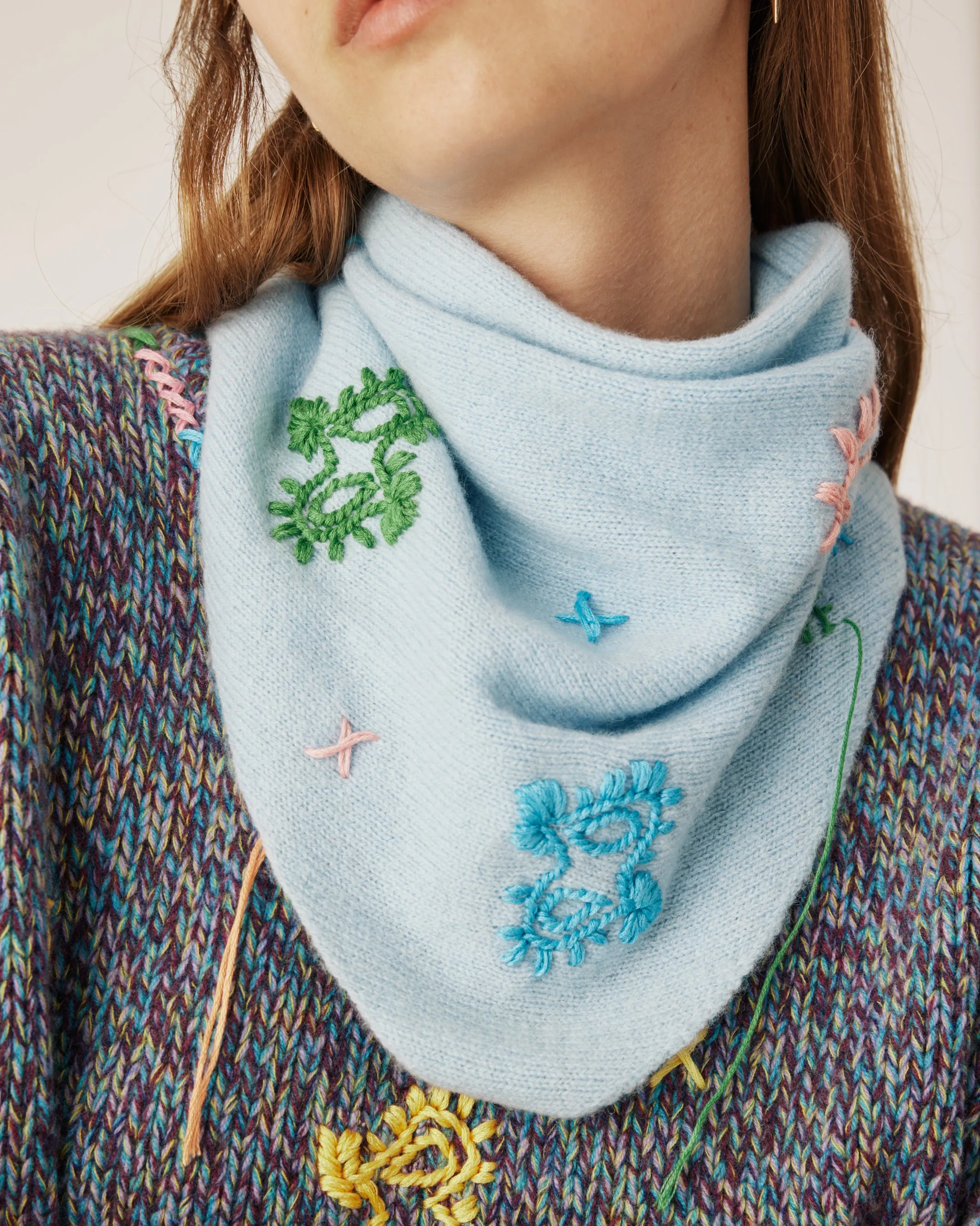 Bandana light blue scarf sold by Arizona Love product image thumbnail 2