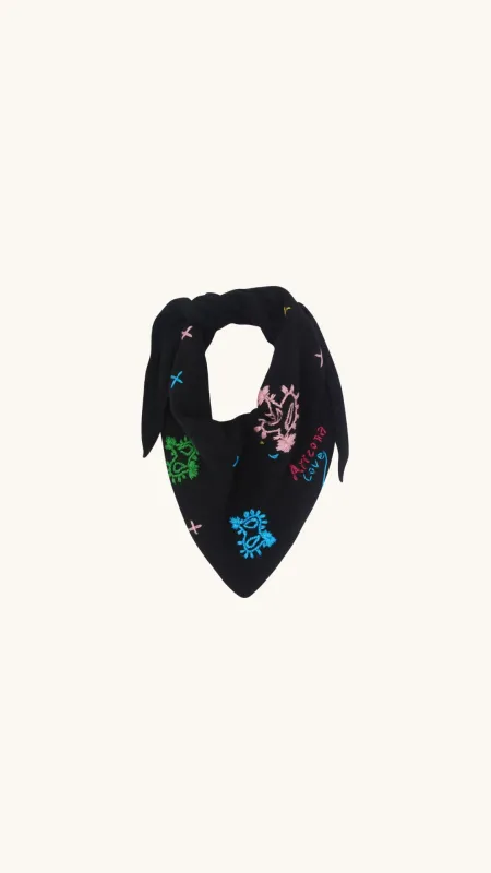 Bandana black scarf sold by Arizona Love