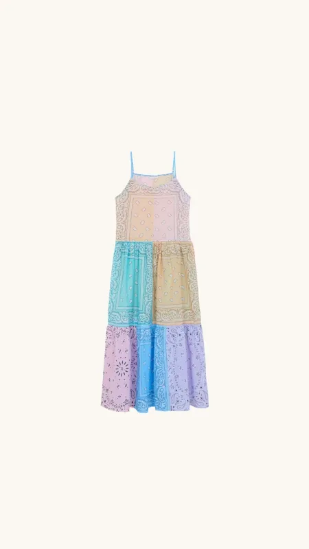 Bandana pastel dress sold by Arizona Love
