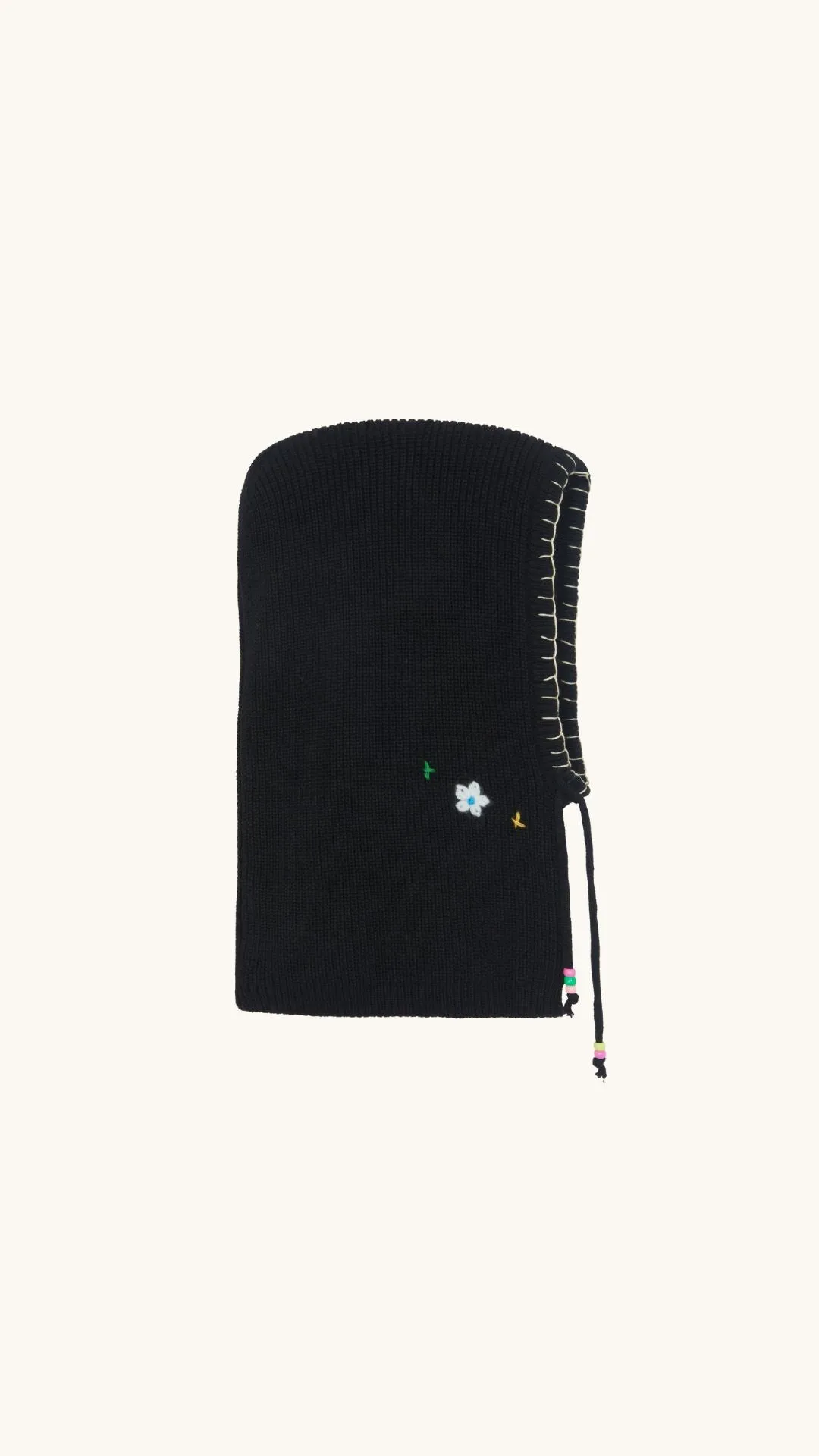 Hoodie hat black sold by Arizona Love product image thumbnail 3