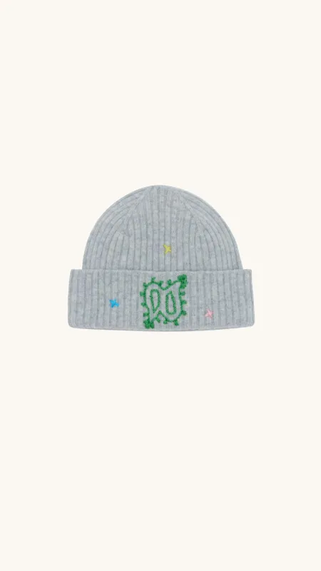 Grey Knited Hat made by Arizona Love