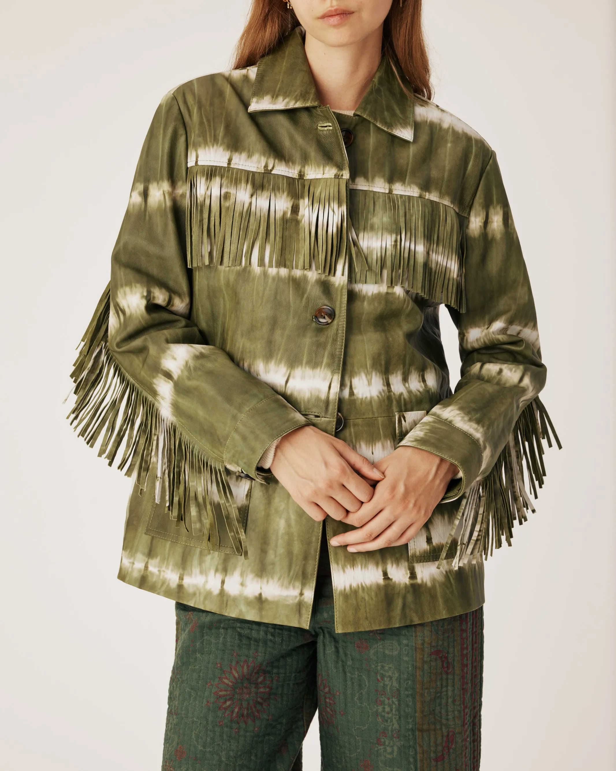 Tie and Dye Jacket sold by Arizona Love