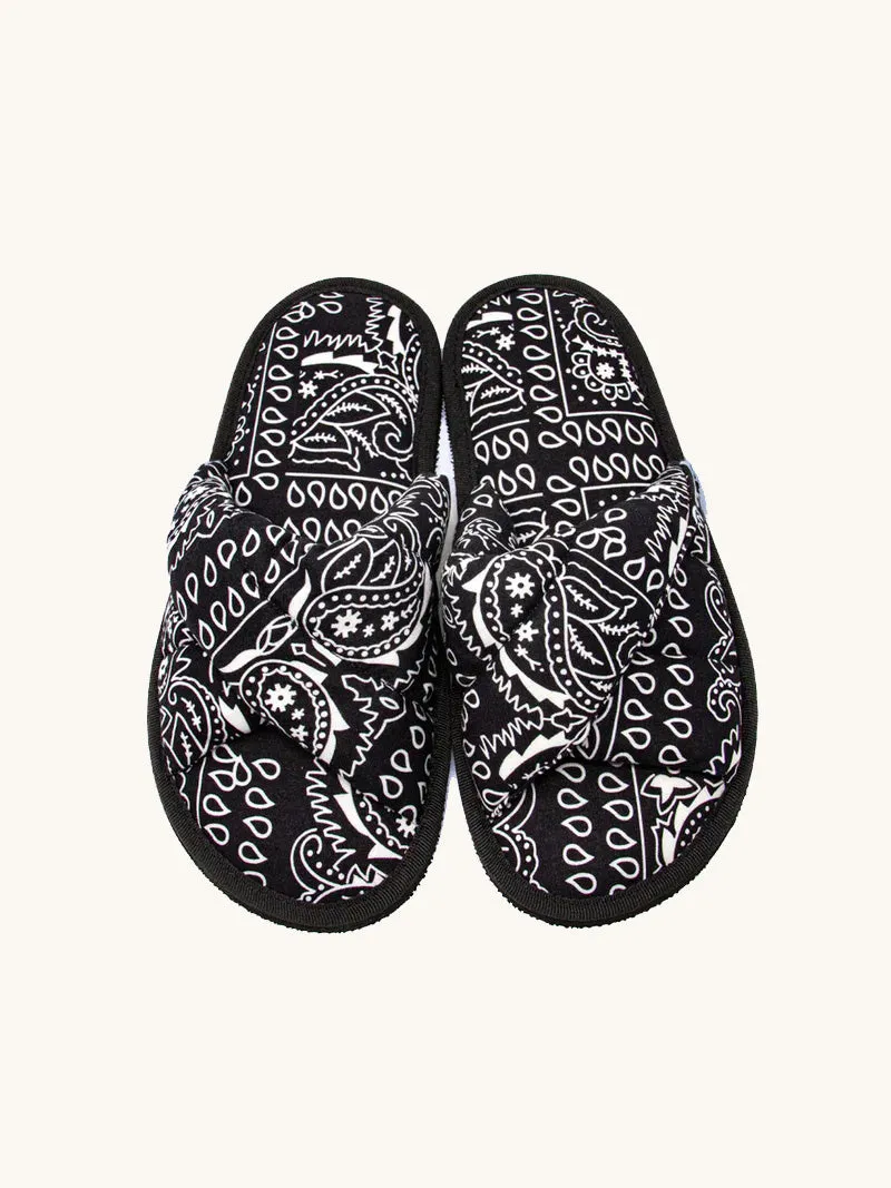 VERONIKA LOUBRY VEGAS SLIDE BLACK BANDANA sold by Arizona Love product image thumbnail 2