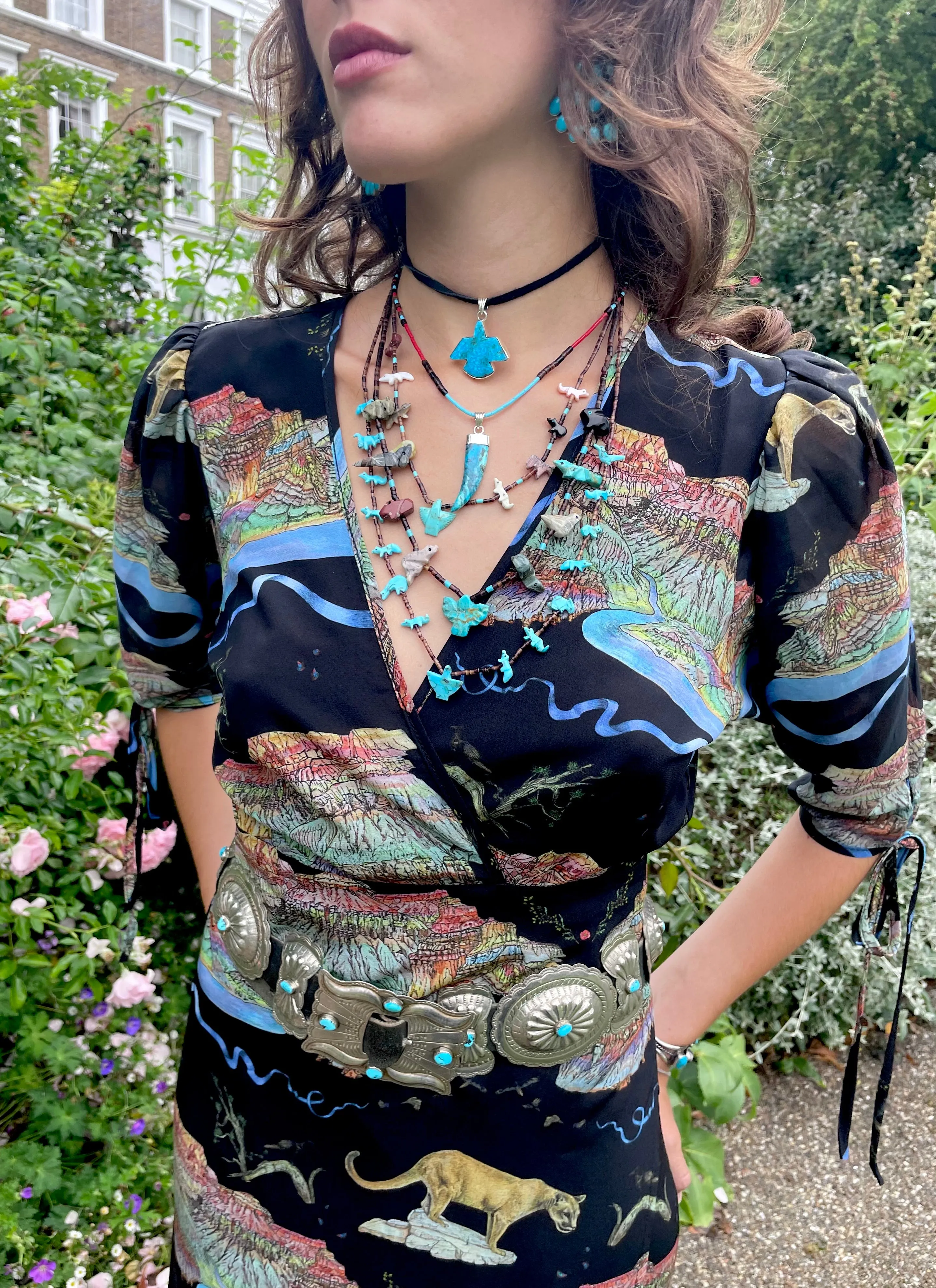 Wrap Dress 100% Silk 1 sold by Arizona Love product image thumbnail 2