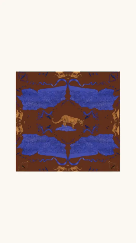 Scarf Canyon Bandana Cashmere Blue made by Arizona Love