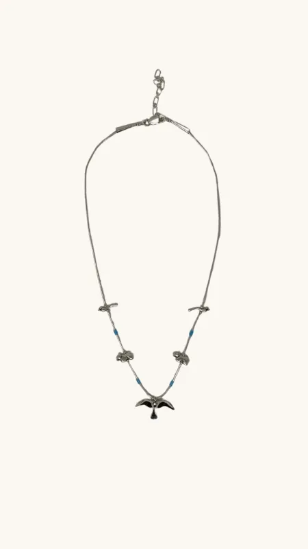 Sterling Silver Power Animal Necklace Short sold by Arizona Love