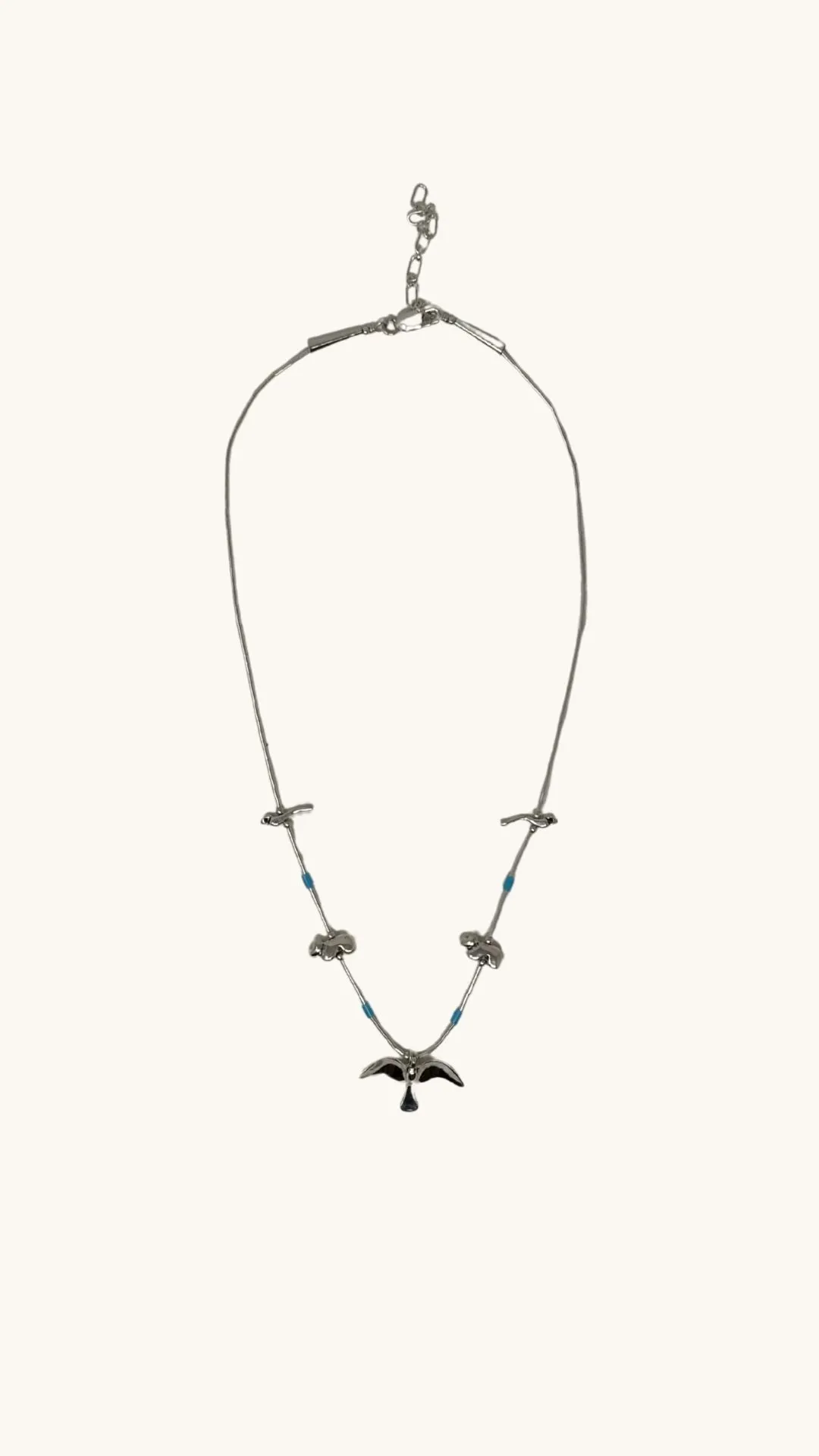 Sterling Silver Power Animal Necklace Short sold by Arizona Love