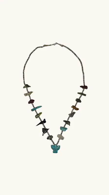 Long Gem Stone Power Animal Necklace sold by Arizona Love