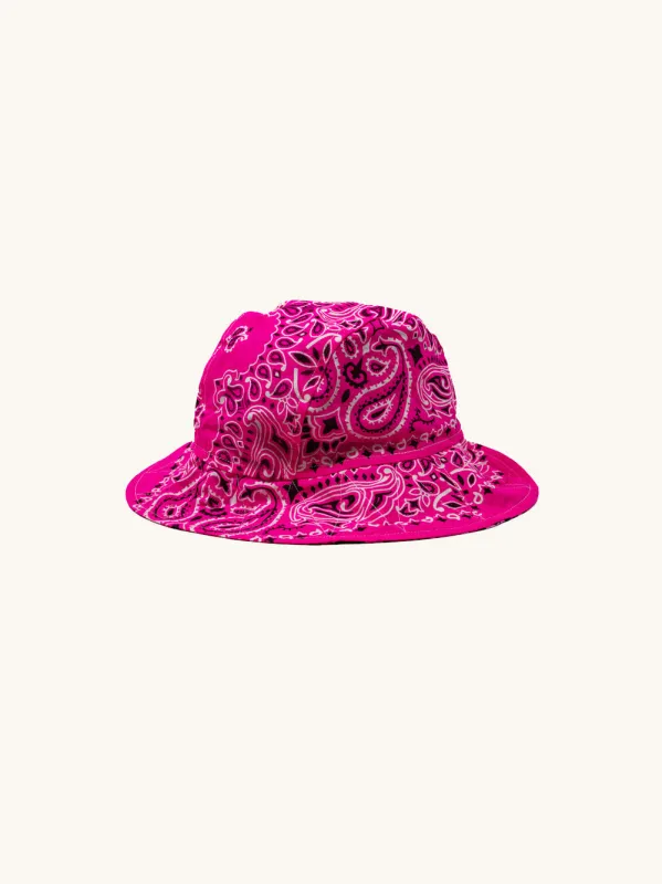 Bandana bob fluo fuchsia made by Arizona Love