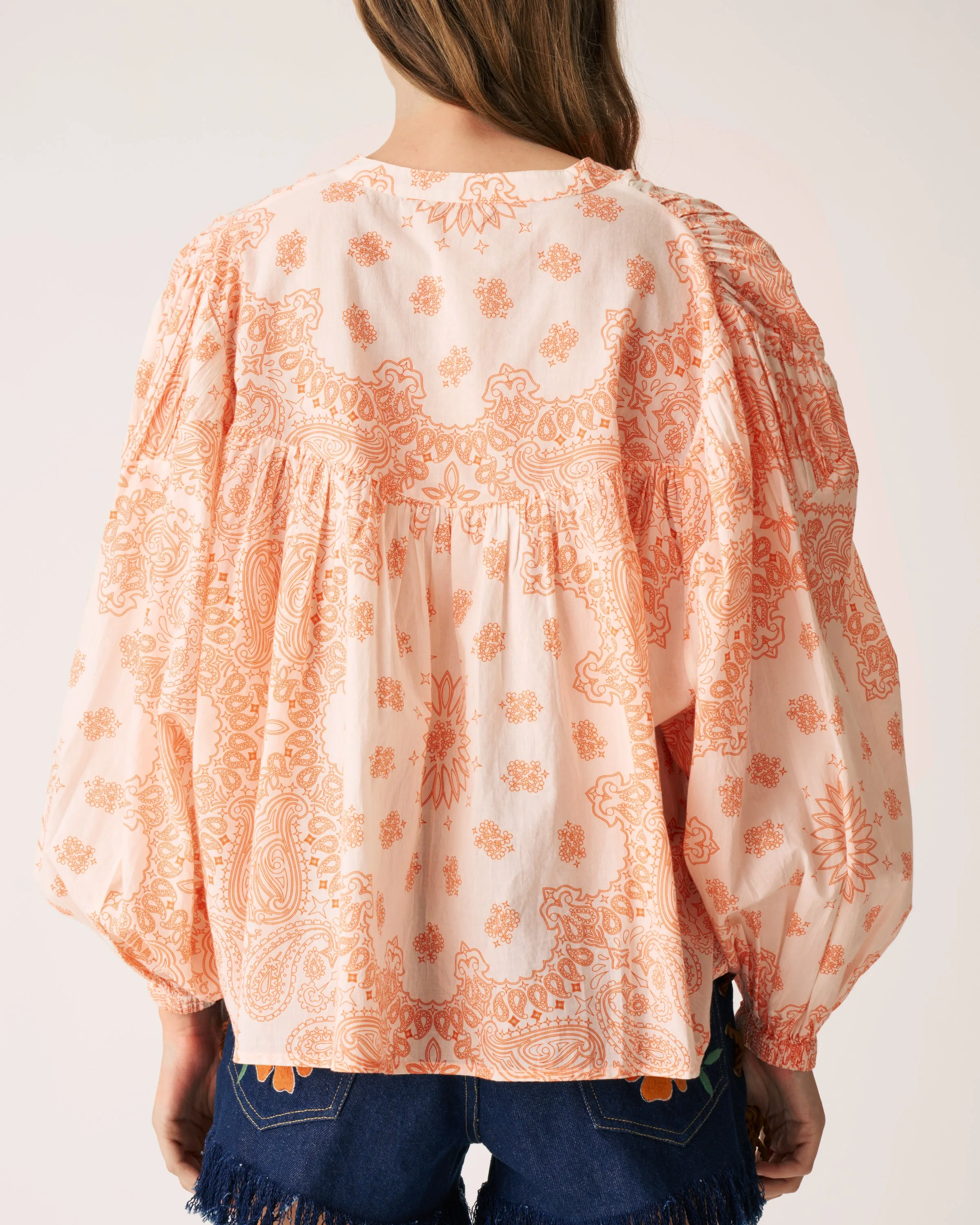 Awa Blouse Orange sold by Arizona Love product image thumbnail 2