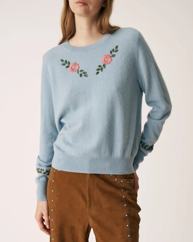 Arlie Knitwear Blue made by Arizona Love