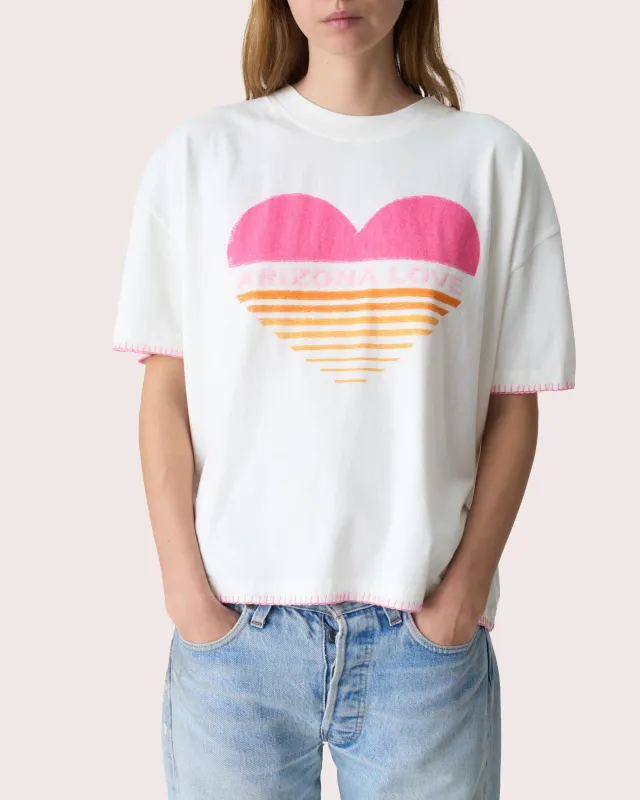 Amadéo T-shirt pink made by Arizona Love