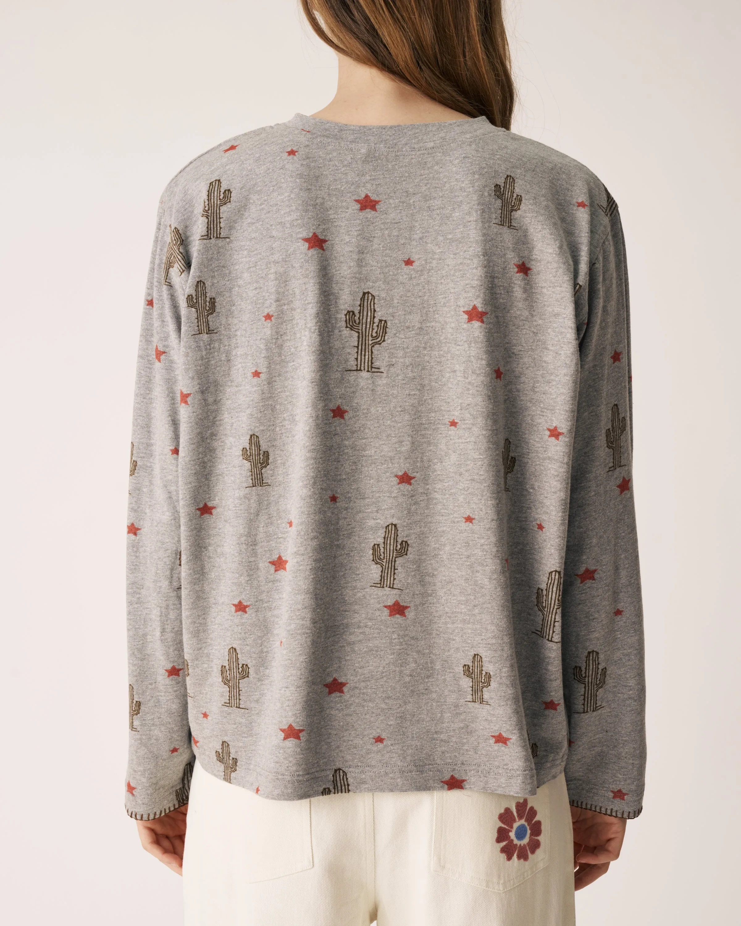 Ali T-shirt grey sold by Arizona Love product image thumbnail 2