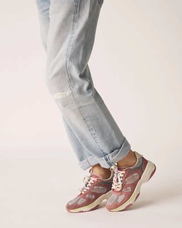 Sunrise sneakers pink made by Arizona Love