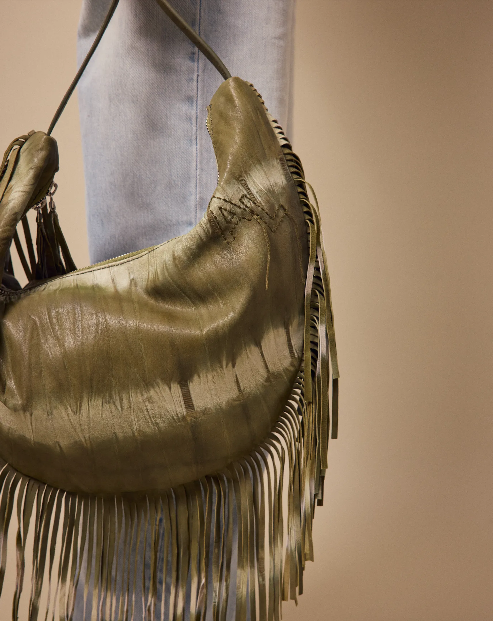 Tie & Dye Fringed Bag sold by Arizona Love product image thumbnail 3