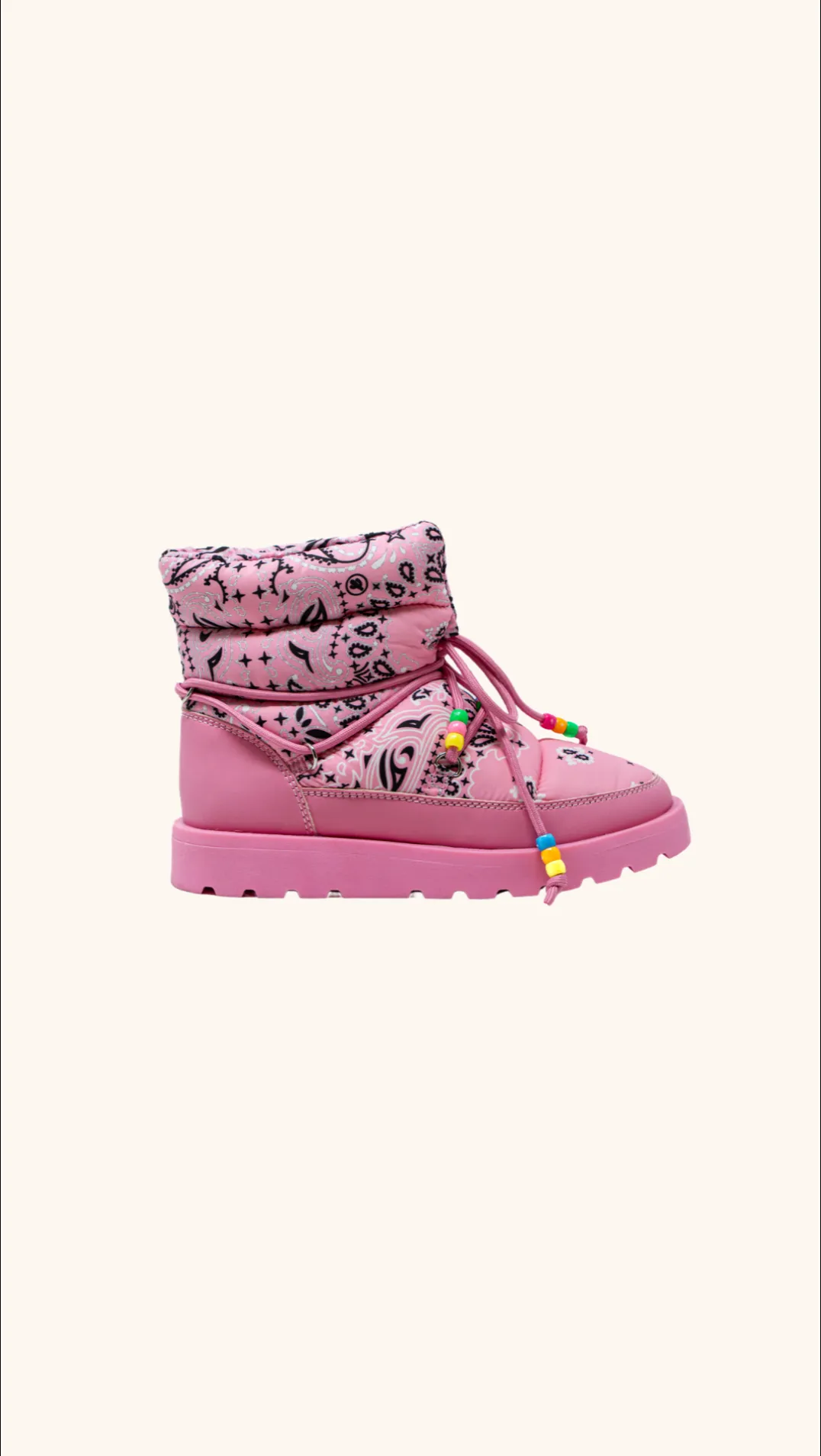 SNOW BOOTS PINK (sample) sold by Arizona Love