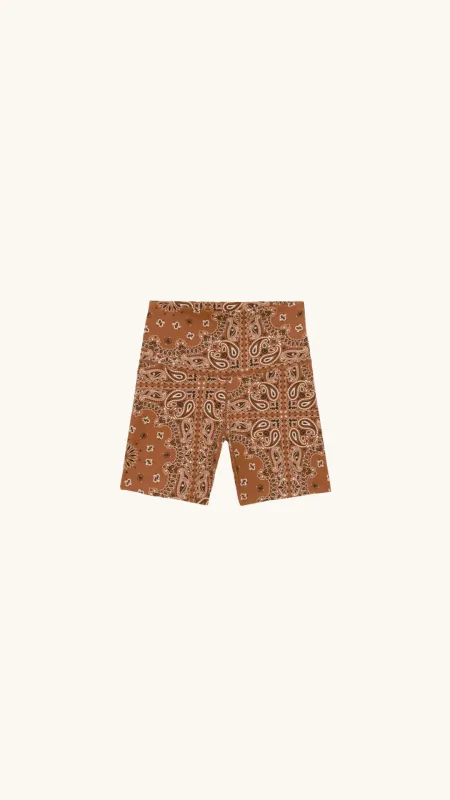 YOGA SHORT TERRACOTTA made by Arizona Love