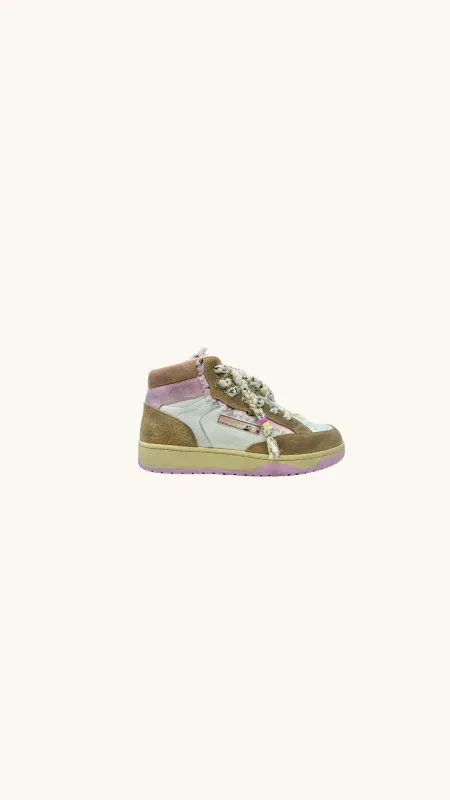 Mid Venice Sneakers Pink made by Arizona Love