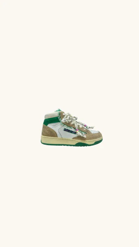Mid Venice Sneakers Green made by Arizona Love