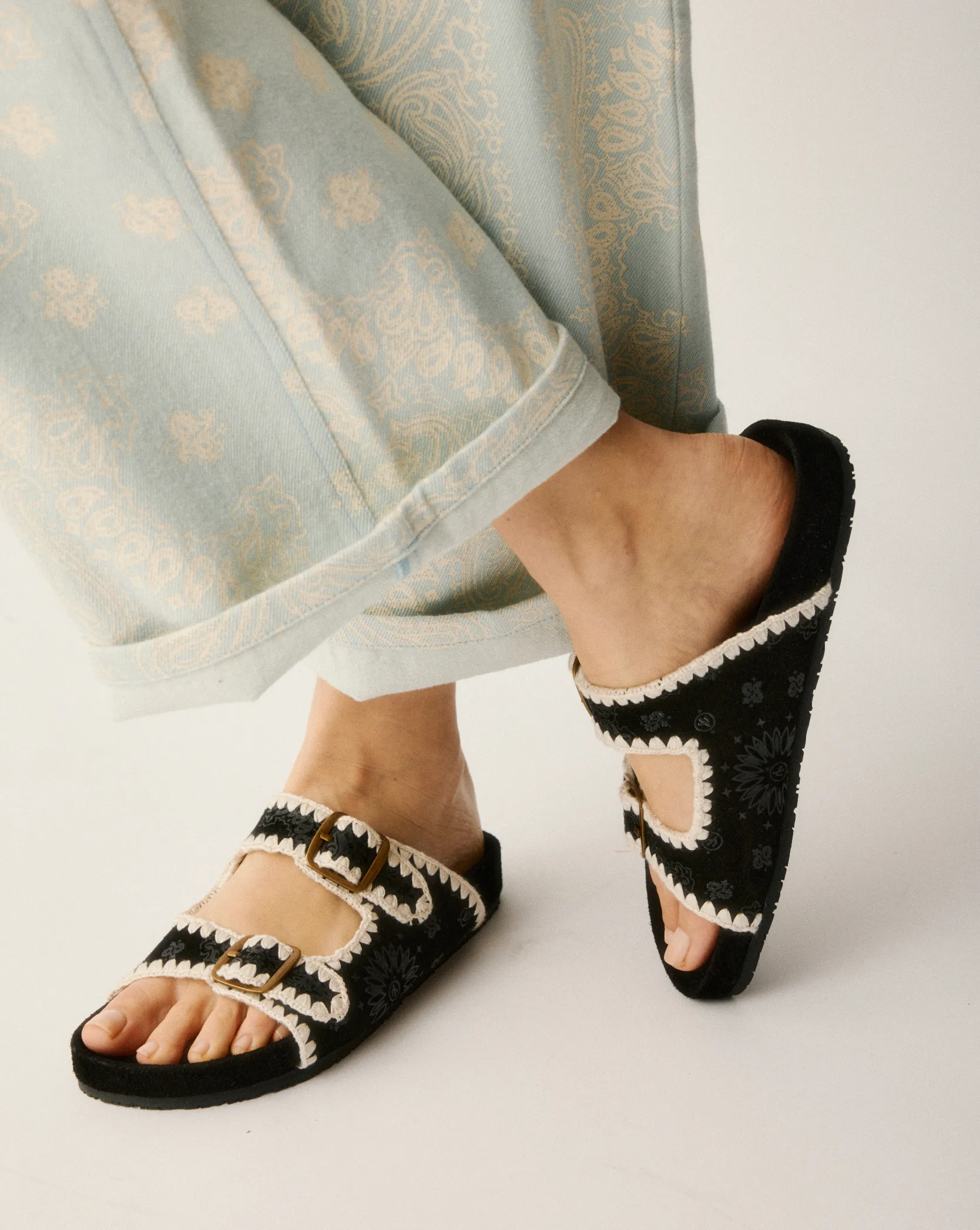 Azelie sandal black sold by Arizona Love