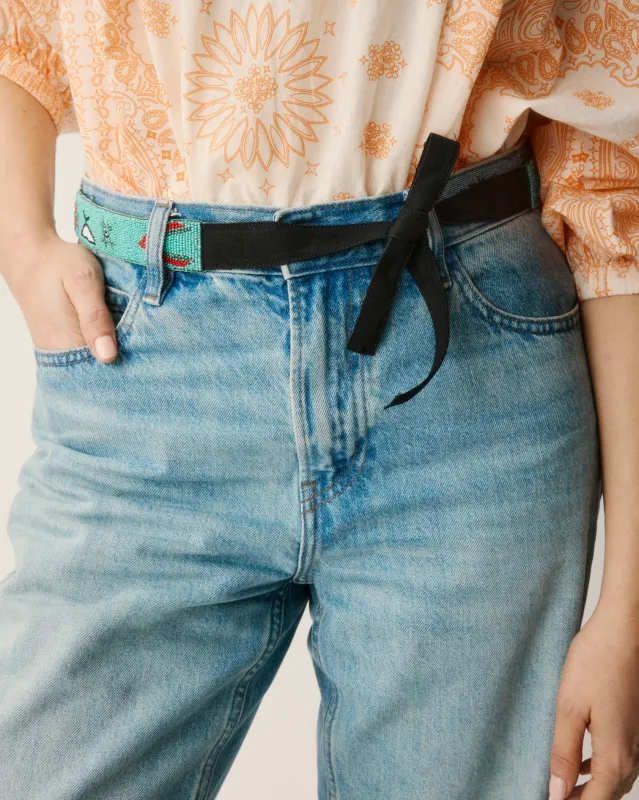 Athena belt blue made by Arizona Love