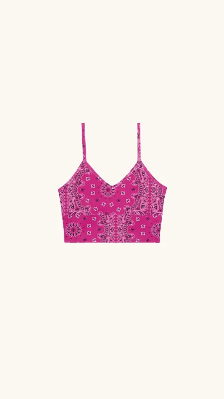 YOGA TANK TOP FUSCHIA made by Arizona Love