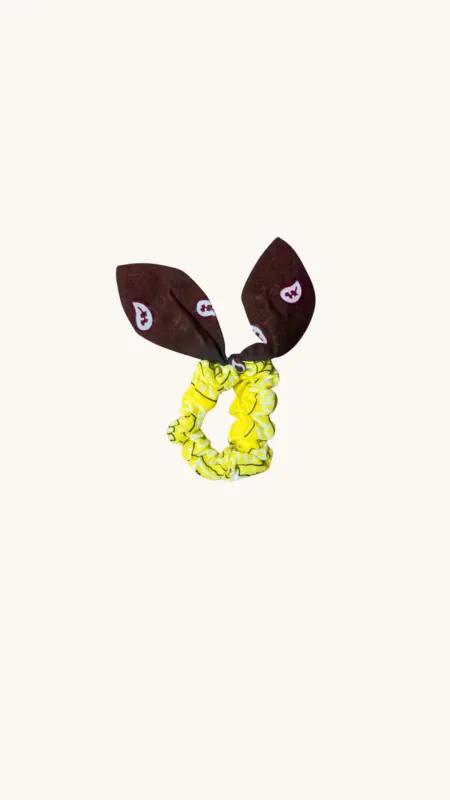 Chouchou yellow & brown made by Arizona Love