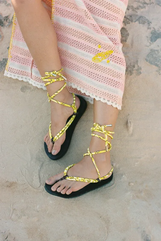 Trekky tong yellow made by Arizona Love