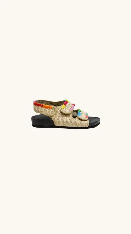 Apache raffia stitch made by Arizona Love