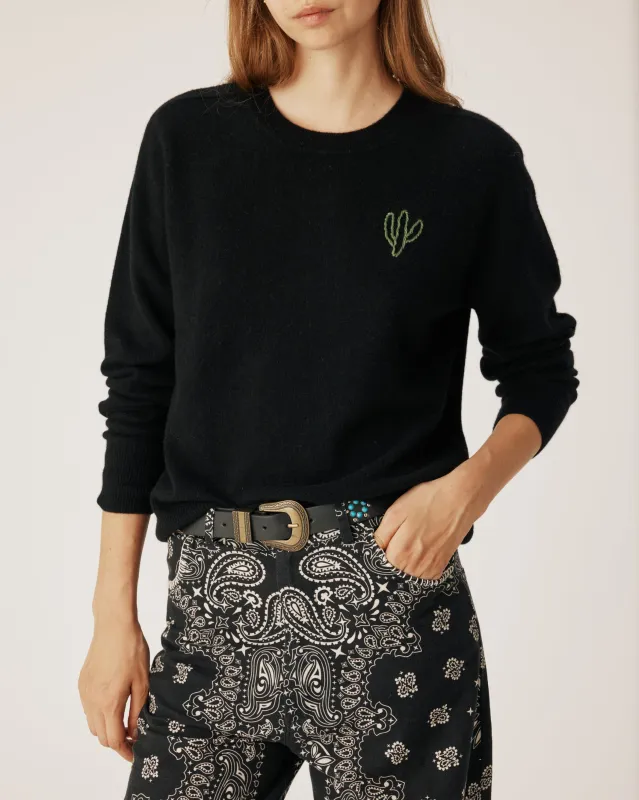 Black Cactus knitwear made by Arizona Love
