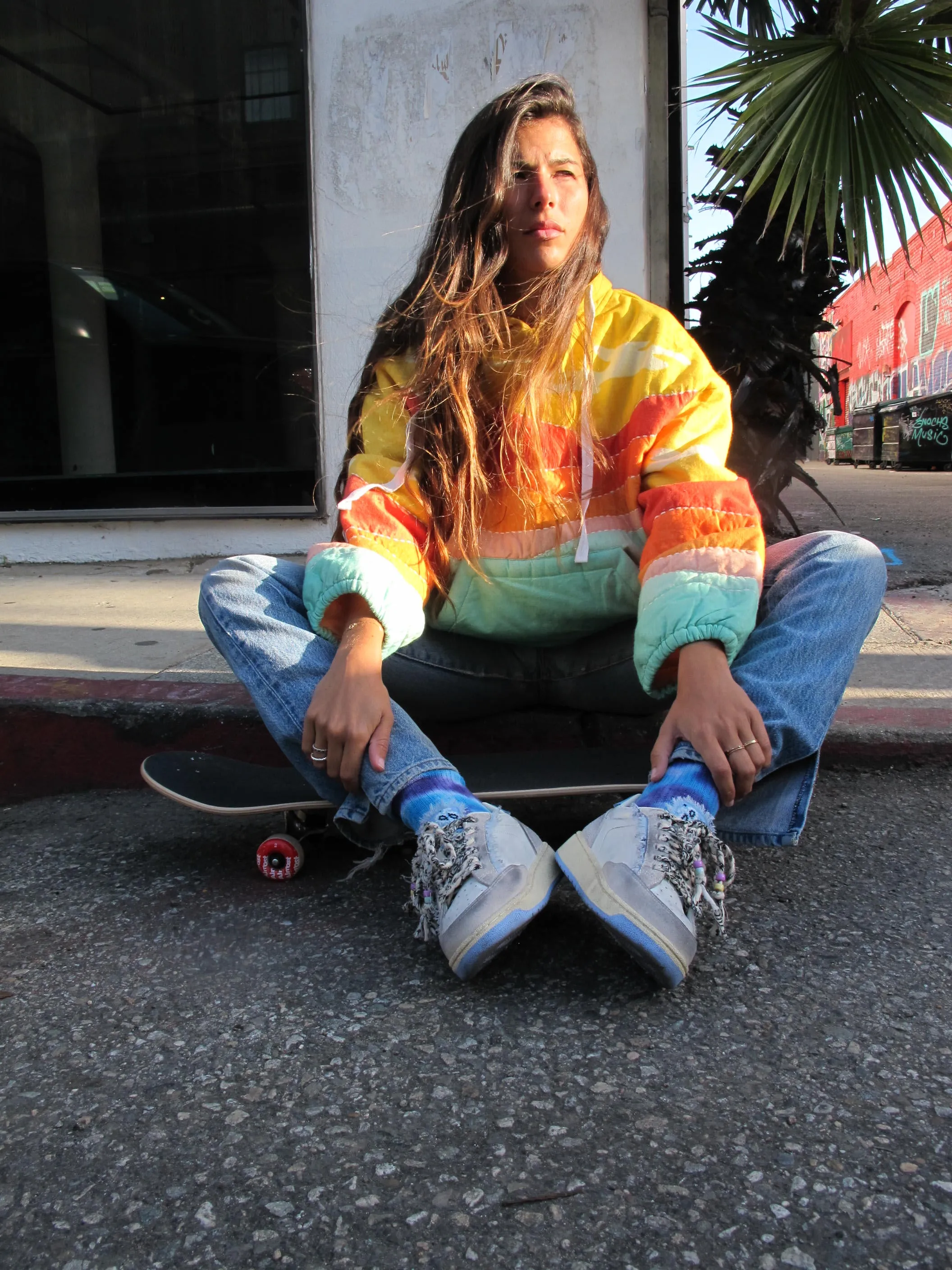 Venice sneakers blue sold by Arizona Love product image thumbnail 5