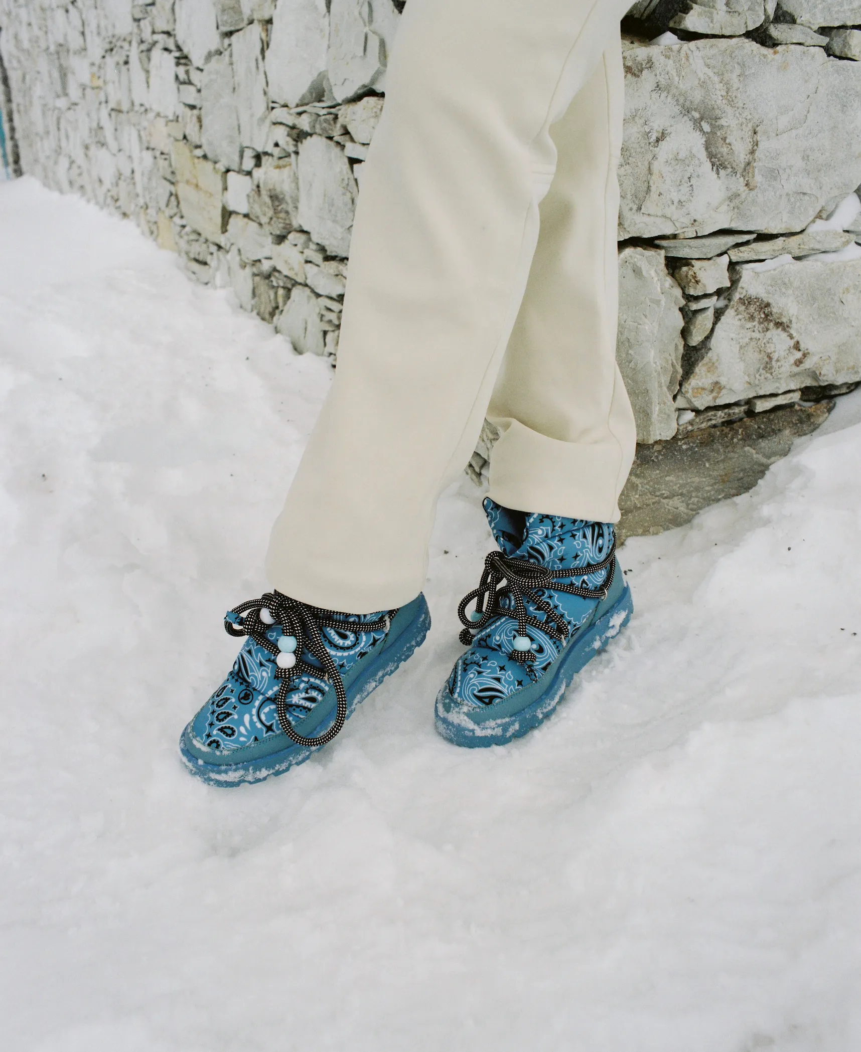 Snow boots bandana blue sold by Arizona Love product image thumbnail 3