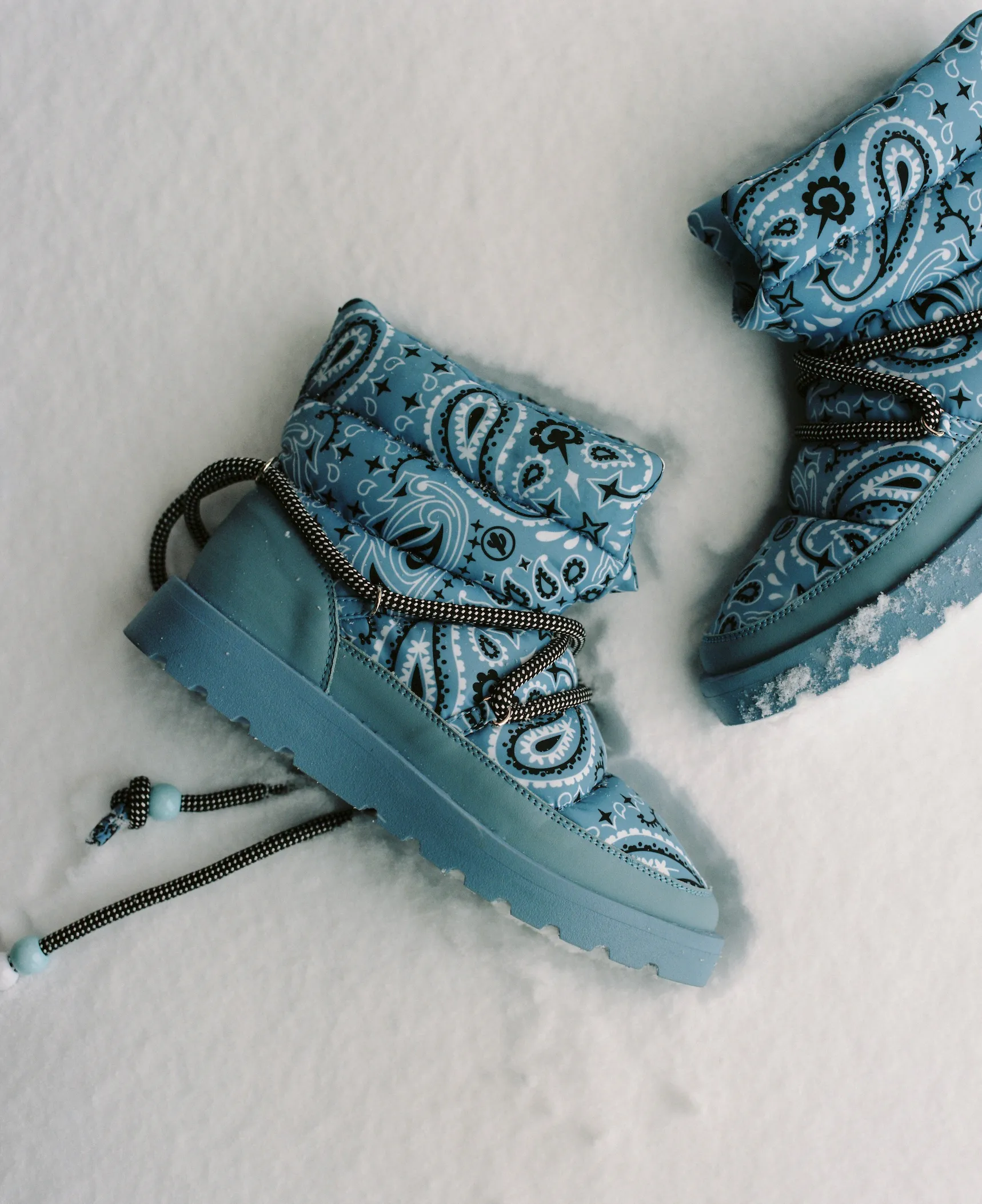 Snow boots bandana blue sold by Arizona Love product image thumbnail 2