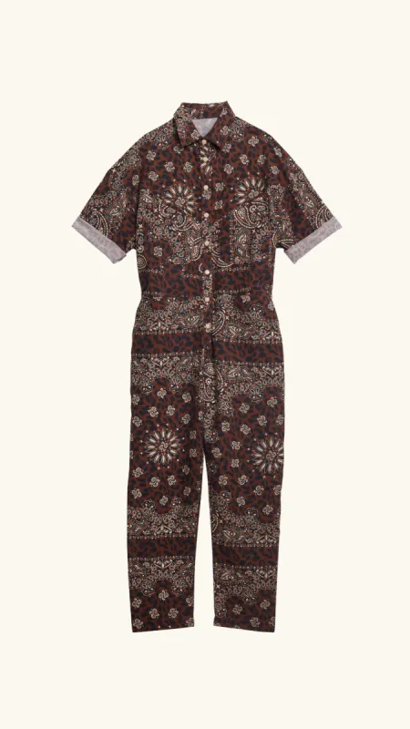 Bandana leopard suit made by Arizona Love