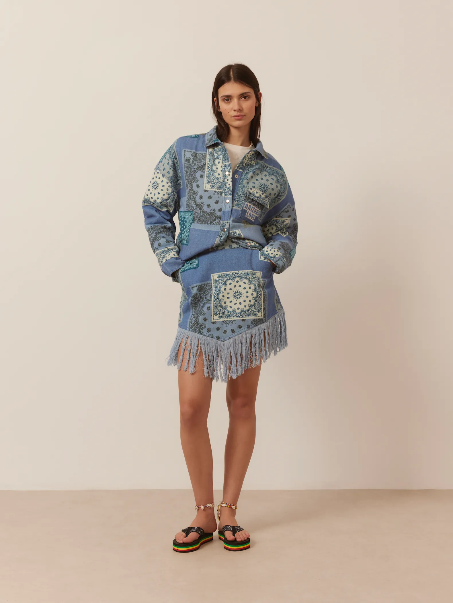 Denim skirt sold by Arizona Love product image thumbnail 2