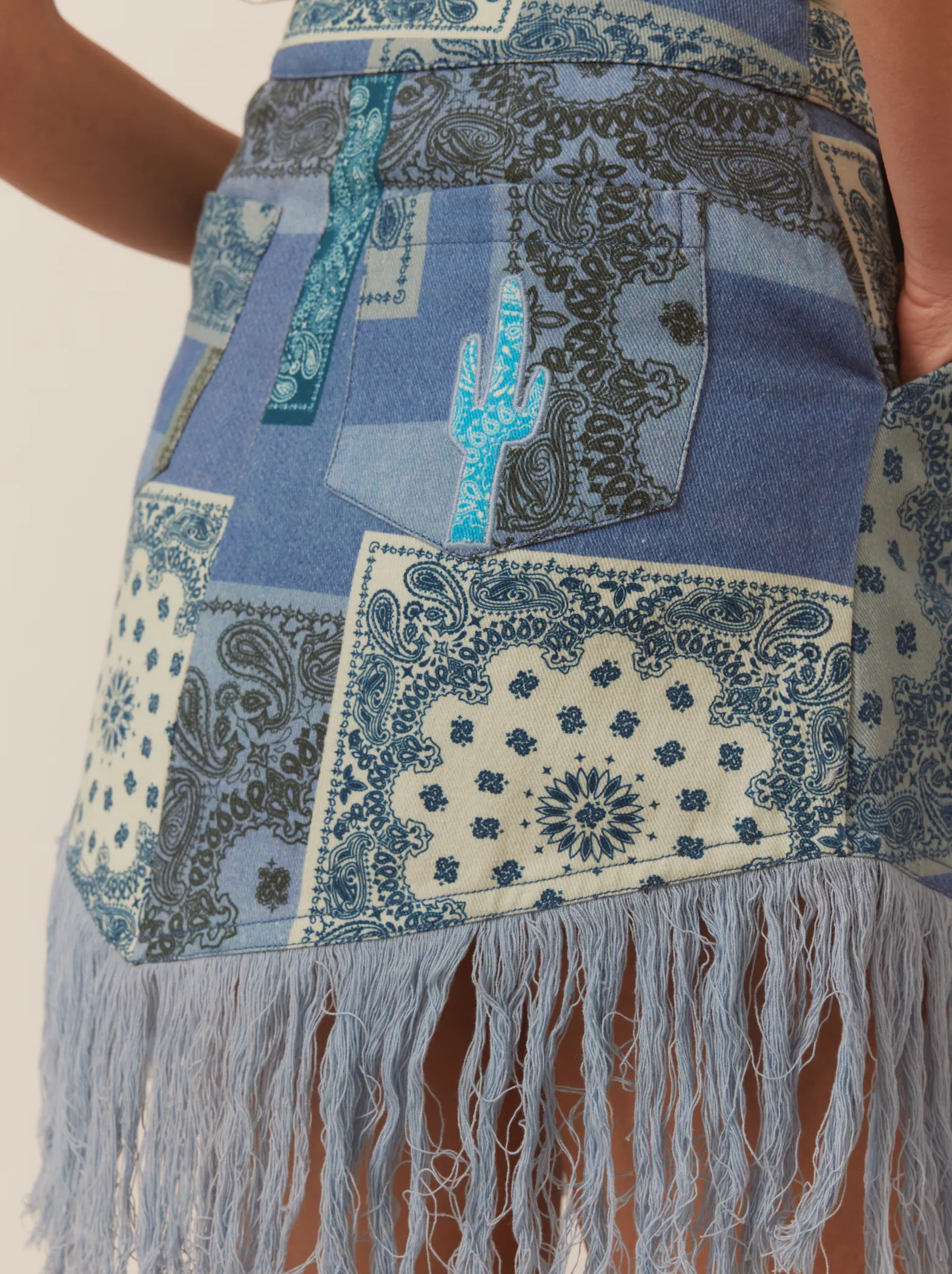 Denim skirt sold by Arizona Love product image thumbnail 4