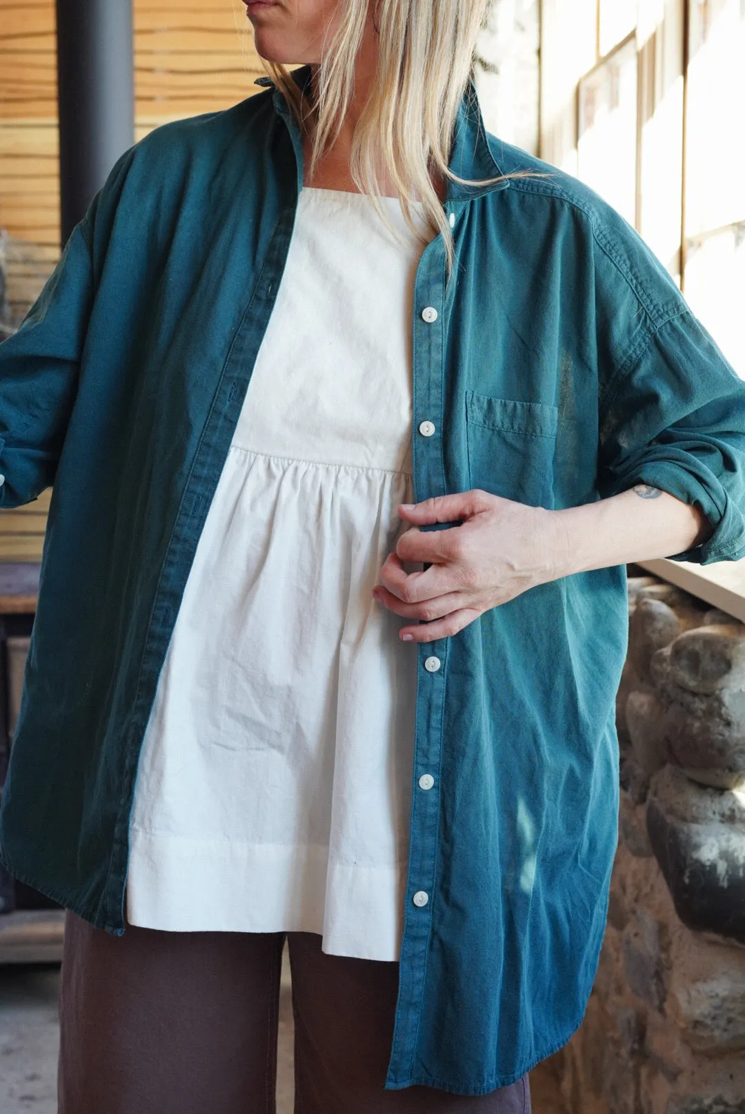 PRE-ORDER - Adult Gauze Morning Top sold by Rudy Jude