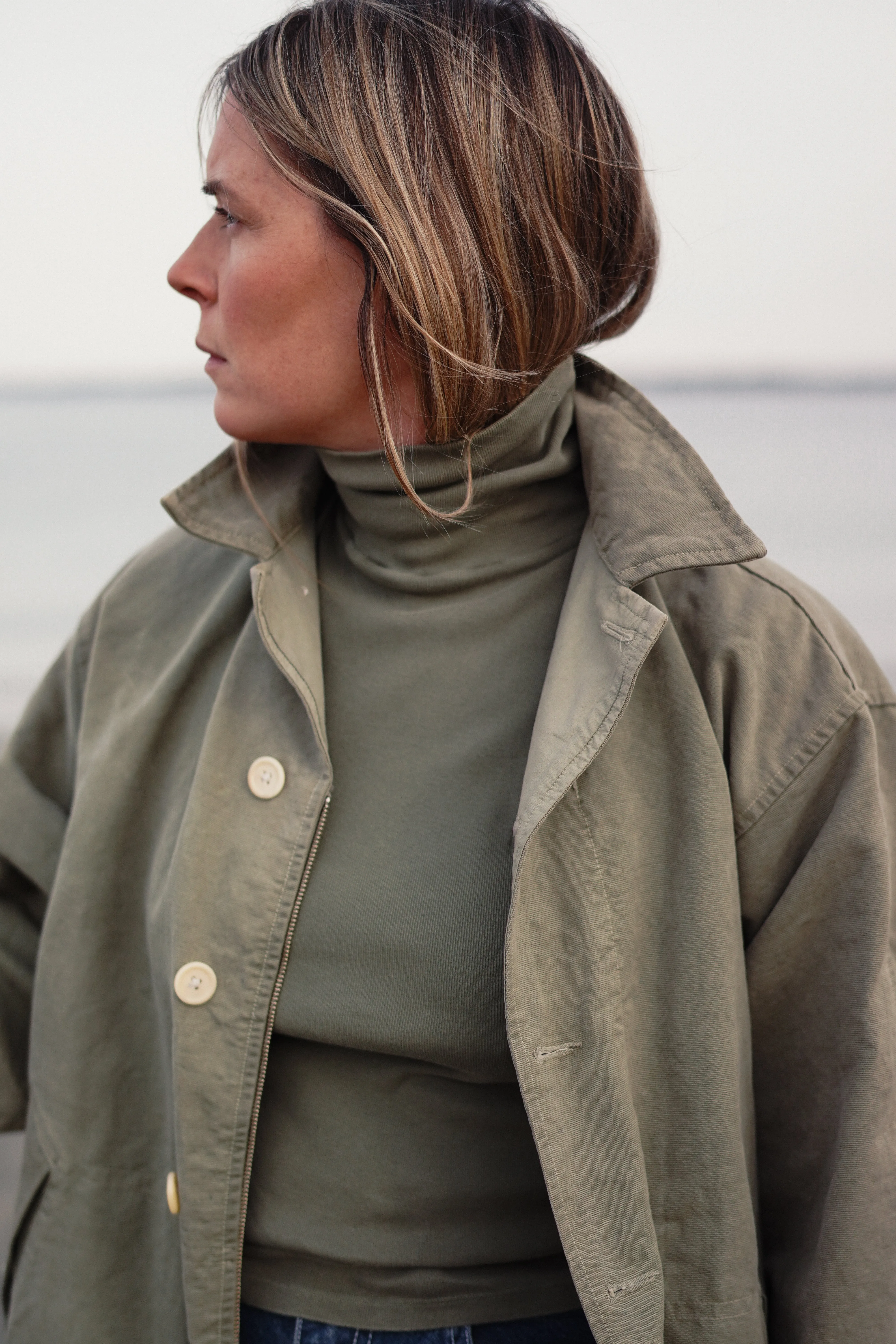 PRE-ORDER - Adult Classic Ribbed Turtleneck sold by Rudy Jude product image thumbnail 2