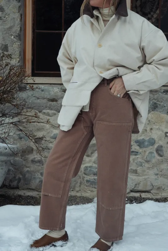 PRE-ORDER - Adult Utility Jean - Custom Inseam - Espresso sold by Rudy Jude