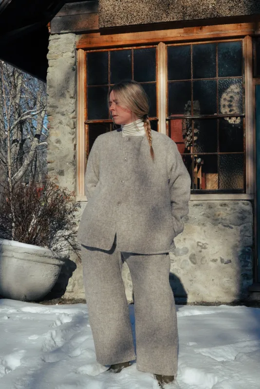 PRE-ORDER - Adult Shetland Gray Liner Coat - Short sold by Rudy Jude