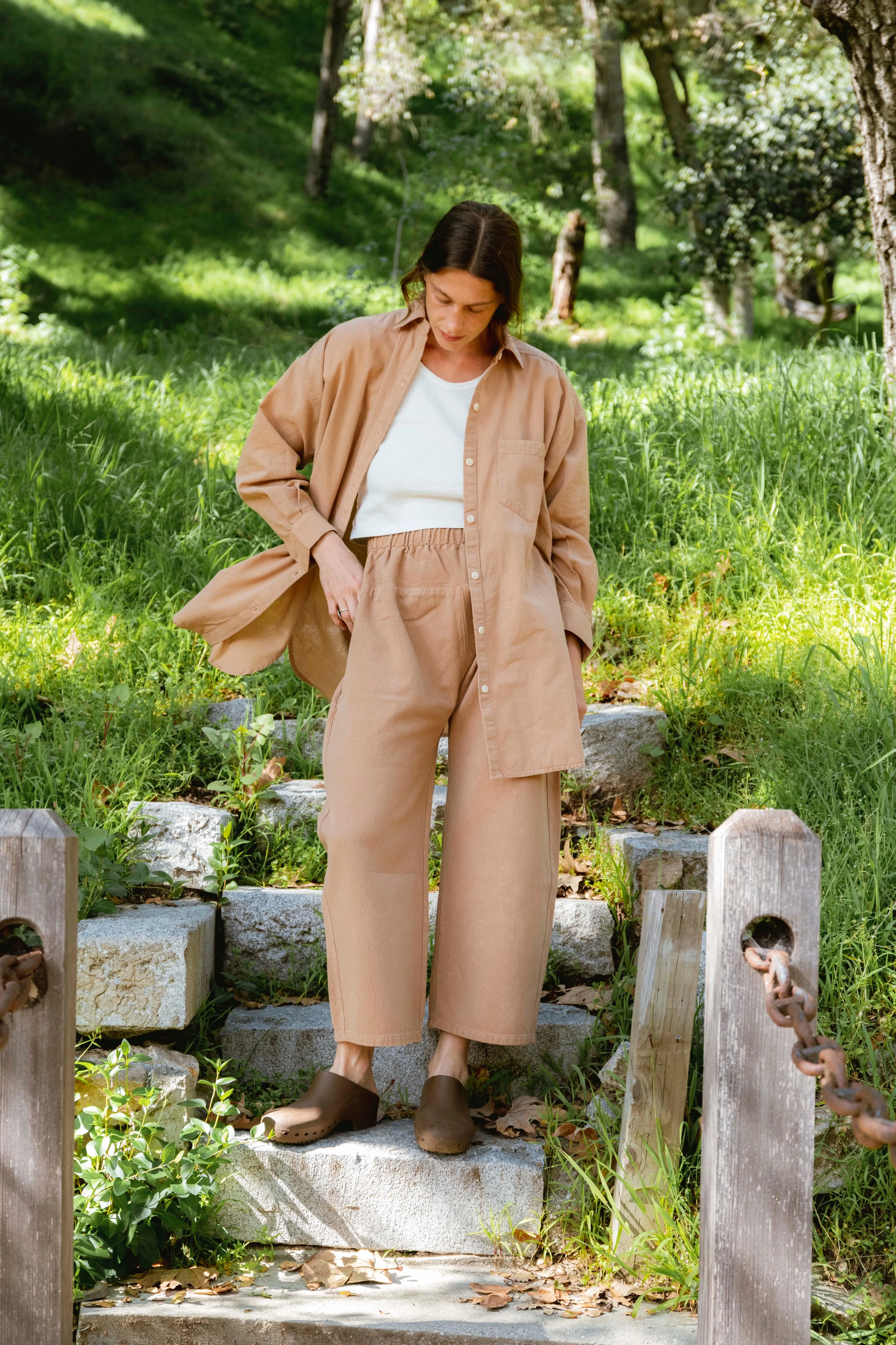 PRE-ORDER - Adult Gauze Morning Shirt sold by Rudy Jude product image thumbnail 2