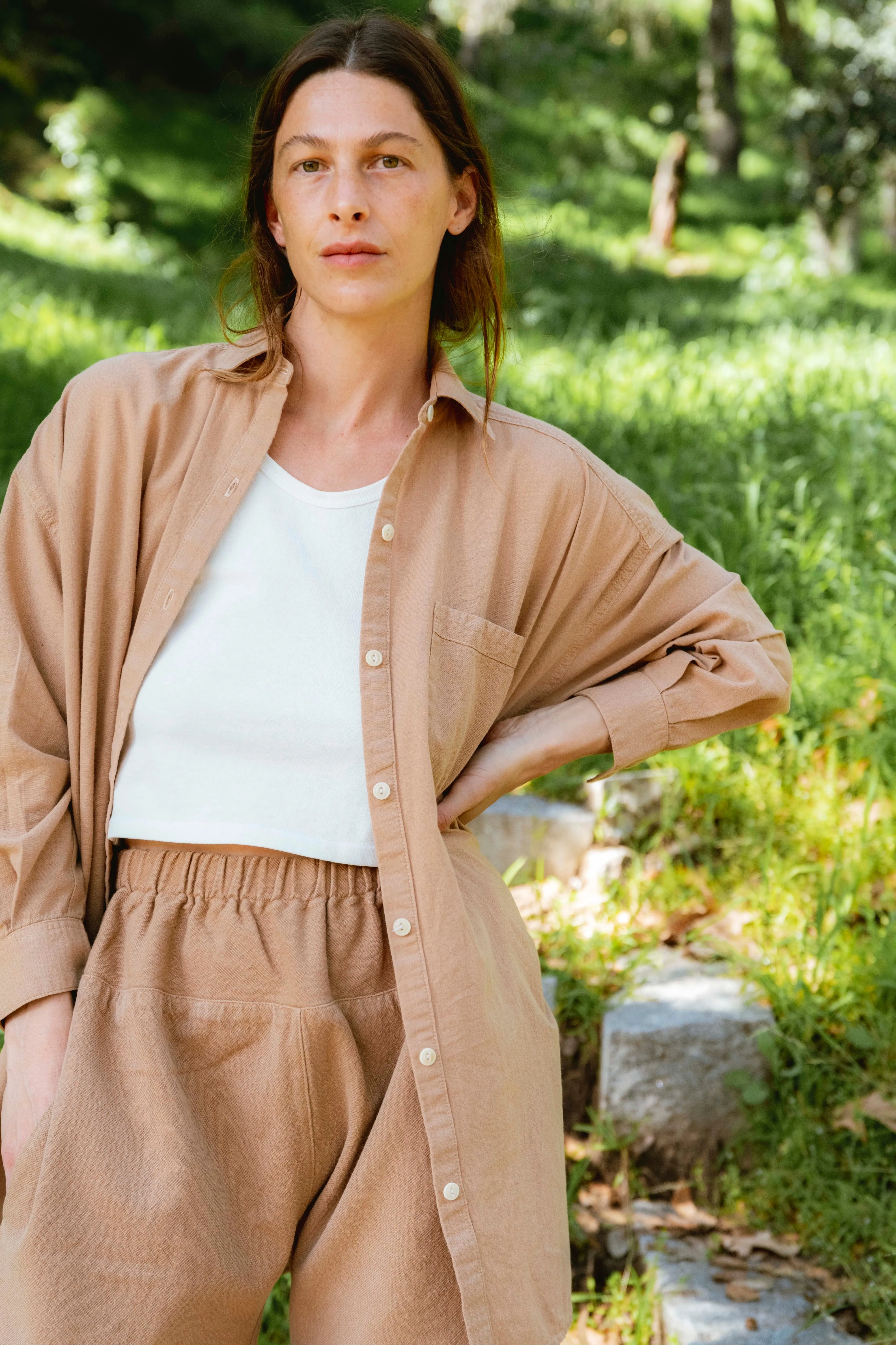 PRE-ORDER - Adult Gauze Morning Shirt sold by Rudy Jude product image thumbnail 5