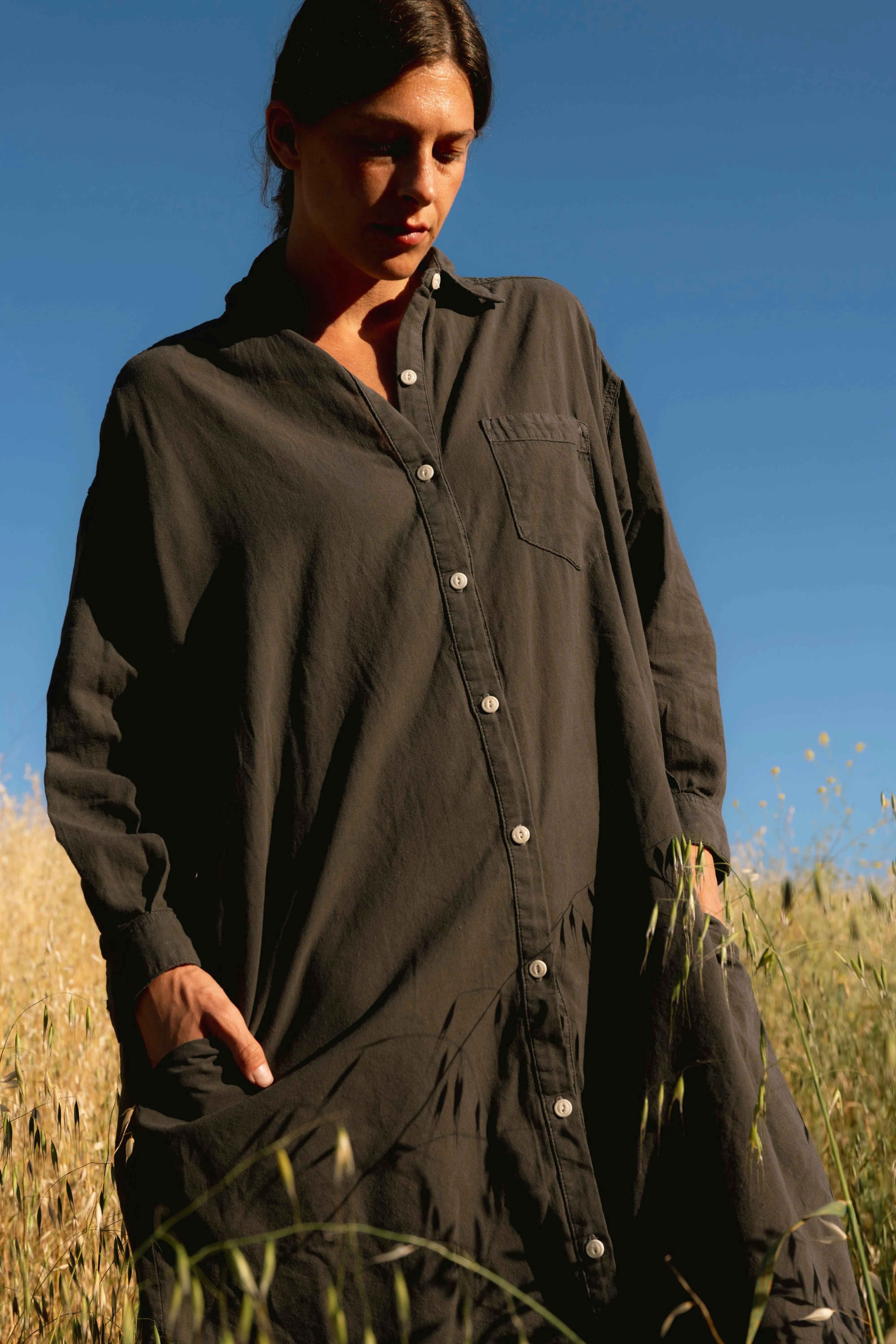 PRE-ORDER - Adult Gauze Morning Shirt Dress sold by Rudy Jude product image thumbnail 5