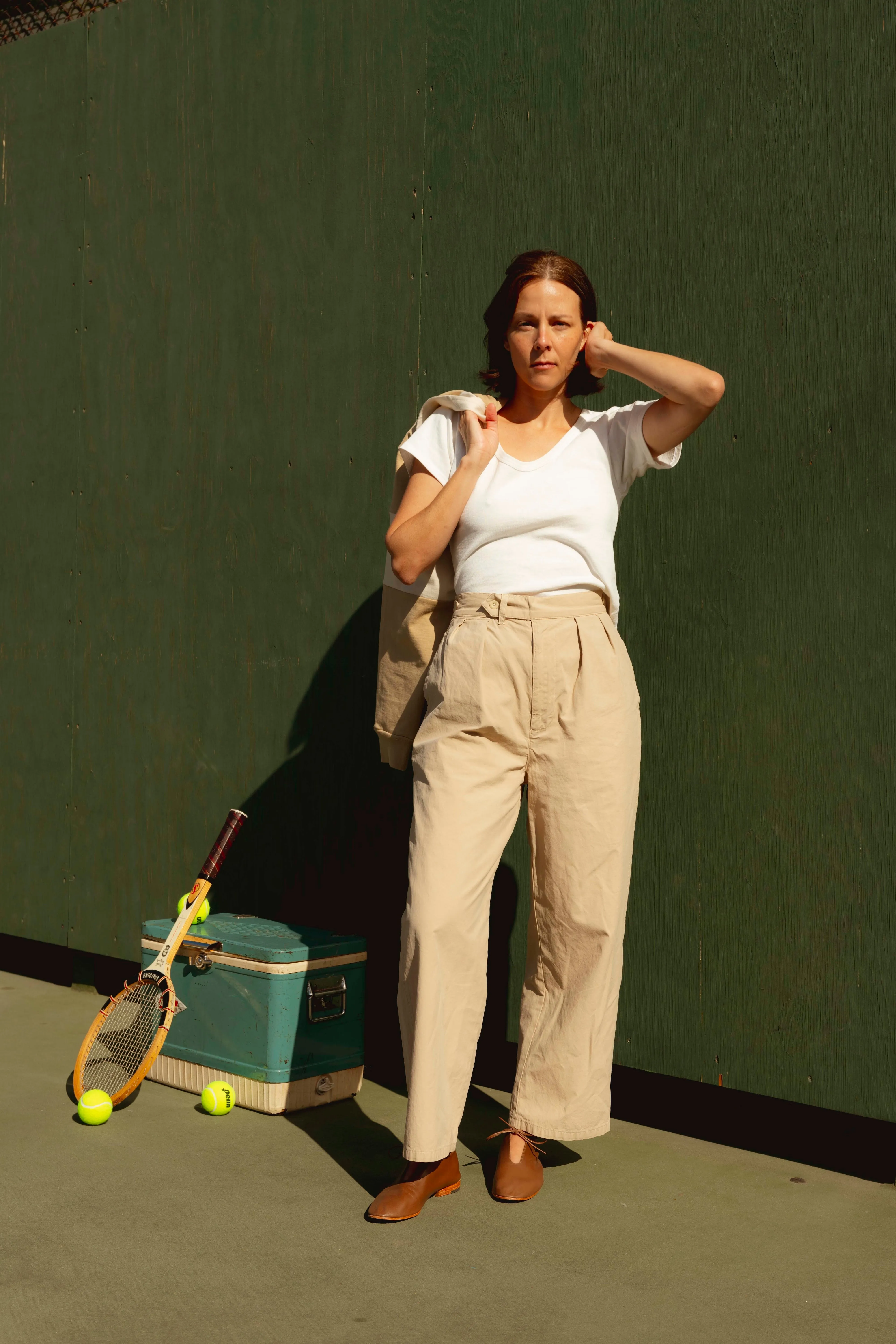 PRE-ORDER - Double Pleated Chino Pant sold by Rudy Jude