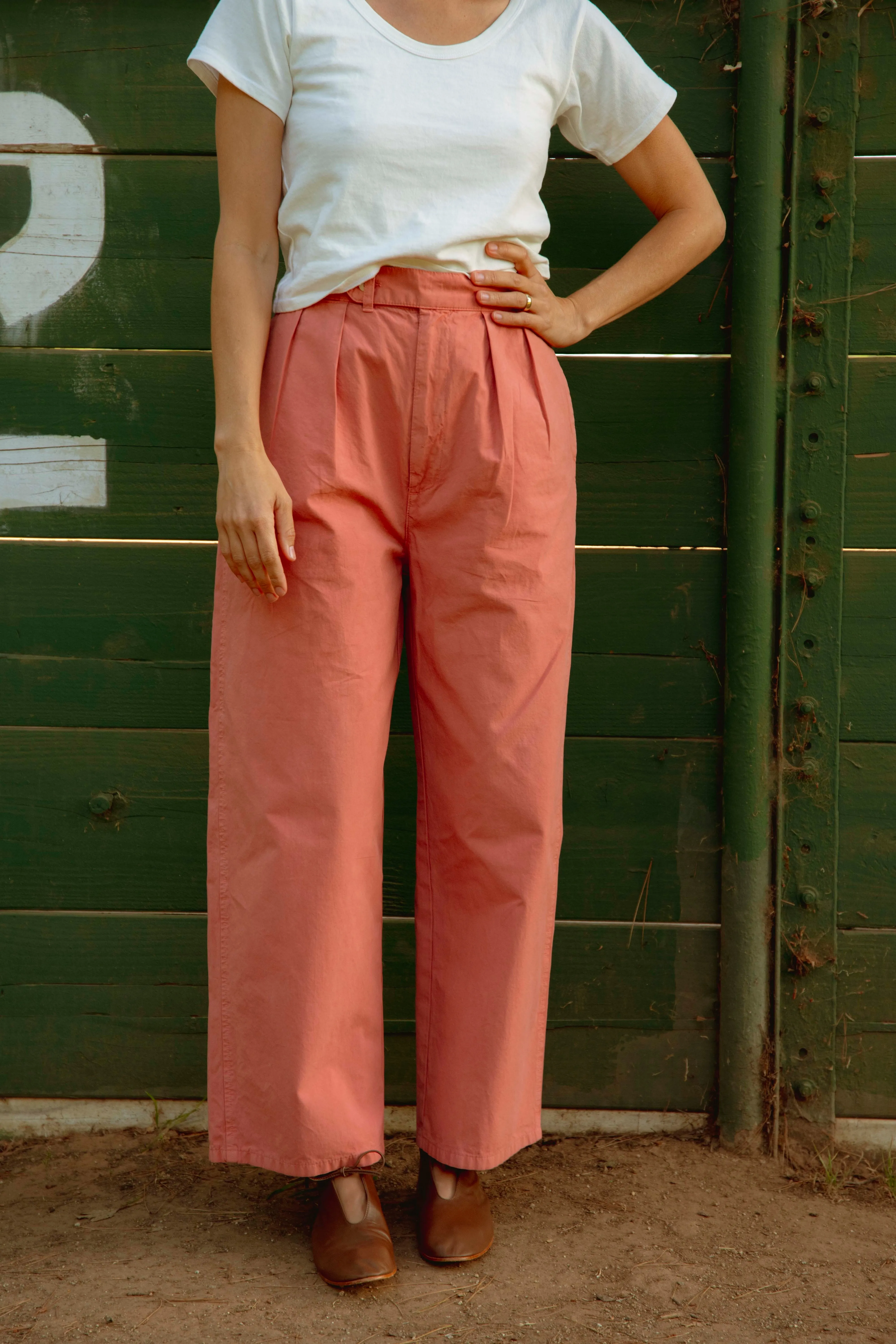 PRE-ORDER - Double Pleated Chino Pant sold by Rudy Jude product image thumbnail 4