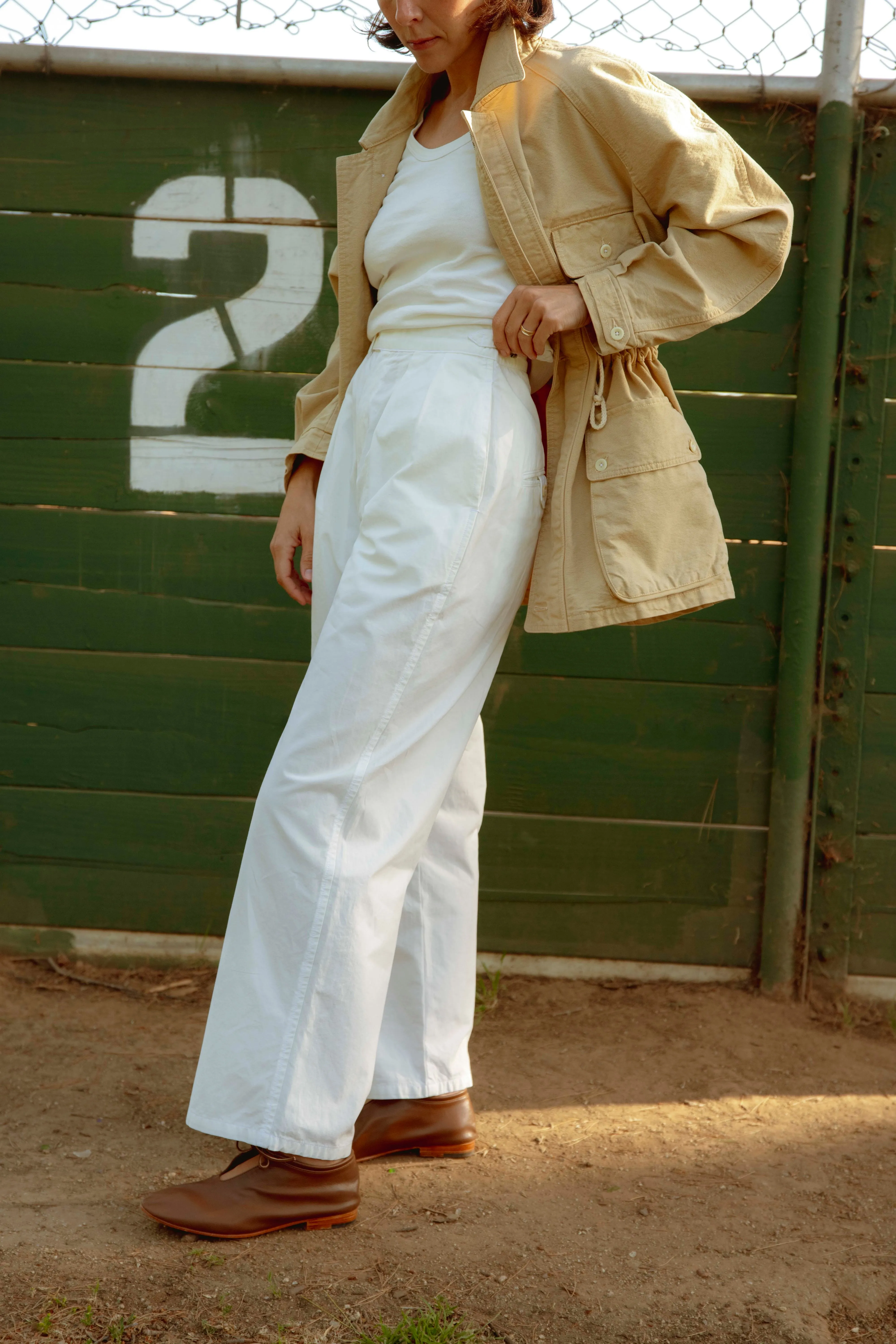 PRE-ORDER - Double Pleated Chino Pant sold by Rudy Jude product image thumbnail 2