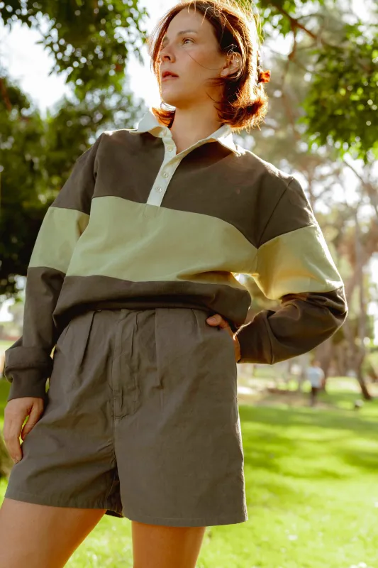 PRE-ORDER - Double Pleated Chino Shorts made by Rudy Jude