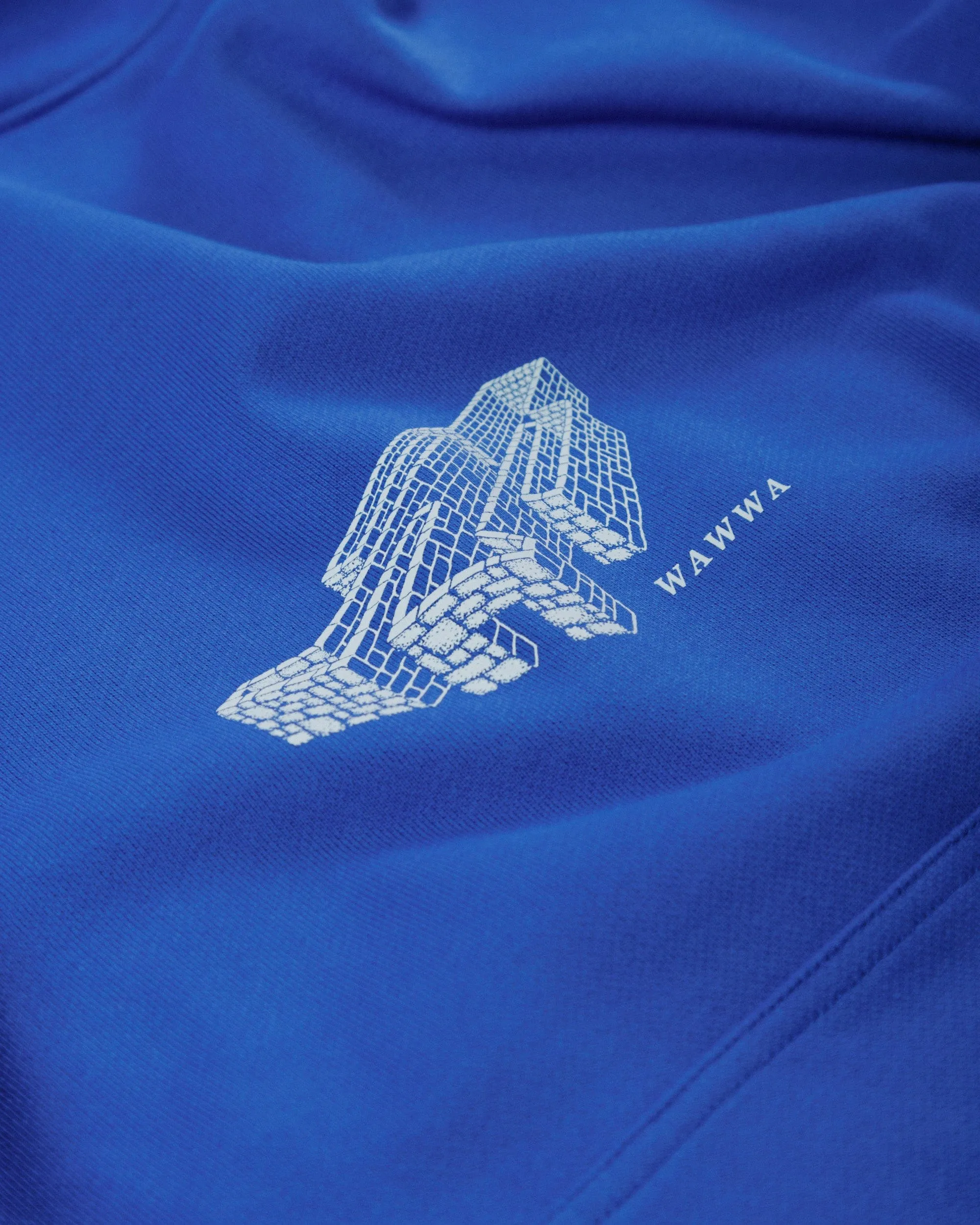 Lone Wander Hoody - Cobalt Blue sold by Wawwa product image thumbnail 2