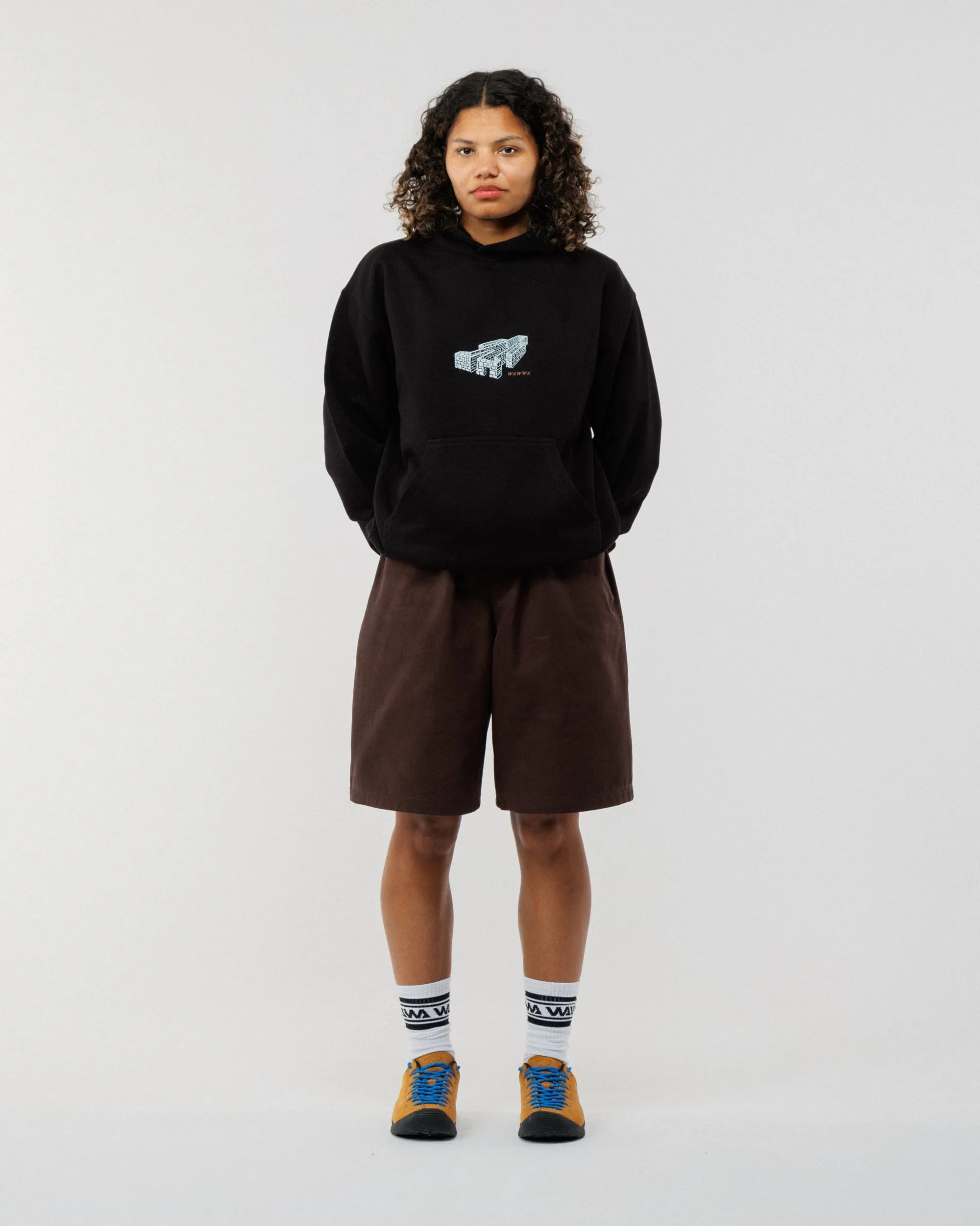 Lone Wander Hoody - Black sold by Wawwa product image thumbnail 5